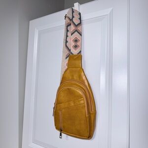Stylish Vegan Leather Sling Bag